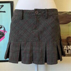 💌 Y2K Pleated Micro Mini Skirt 💌